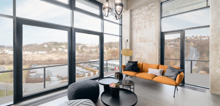 Luxusní loft na prodej - Praha - 59m