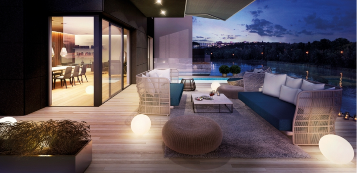 Byt s terasou Praha 7 - 130m