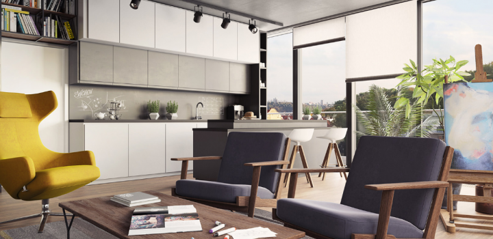 Luxusní byt na prodej Praha 5- Smíchov - 95m