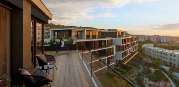 Luxusní penthouse na prodej s terasou, Praha