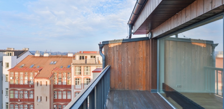 Prodej bytu s terasou Praha 7 - Bubeneč - 130m