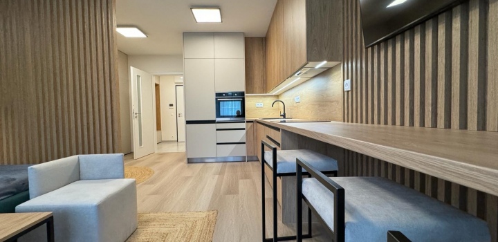 Pronájem moderní jednotky 1,5+kk, Hostivař