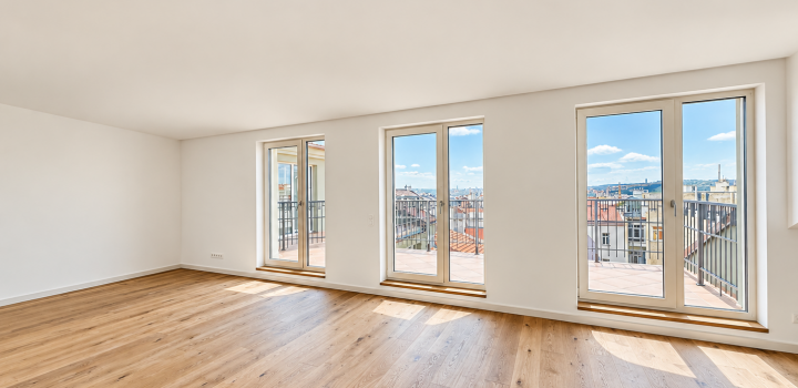 Prodej bytu 4+kk s terasou, Praha Vinohrady –