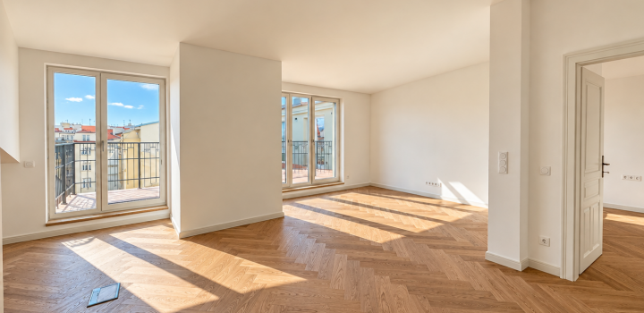 Prodej bytu 4+kk s terasou, Praha Vinohrady
