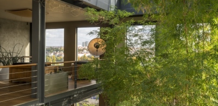 Loft s výhledem na Prahu 445m