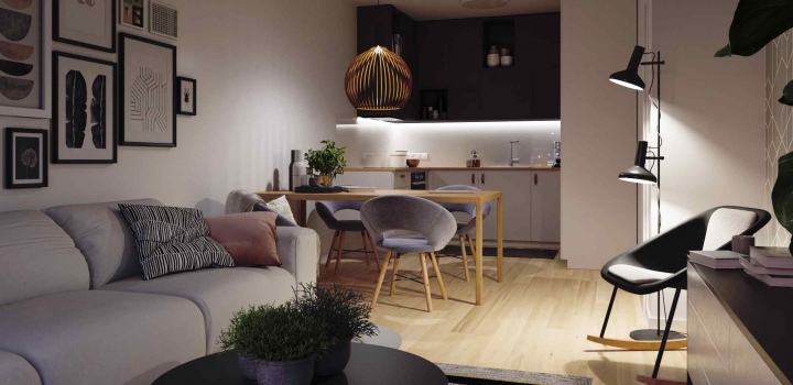 Investiční byt 1+kk na prodej, Praha 4, Michle