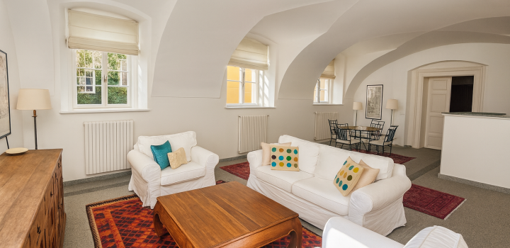 Luxusní byt na pronájem 2+kk, Praha 1 - 92 m²