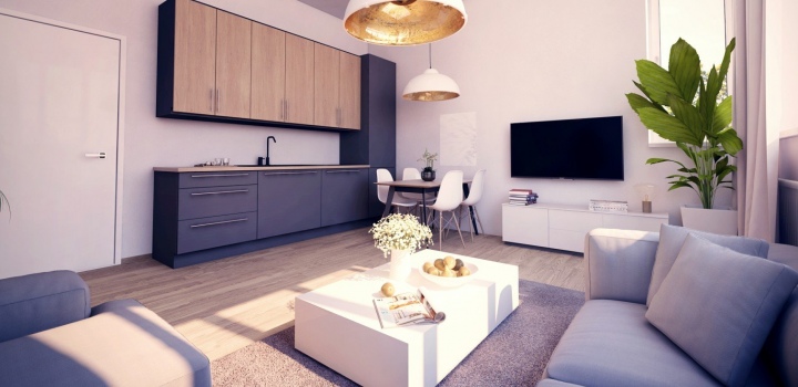 Luxusní byt na prodej - Praha 8 - Libeň - 45m