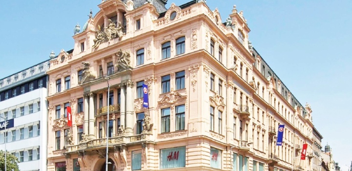 Luxusní kanceláře na pronájem, Praha 1 - 1250m