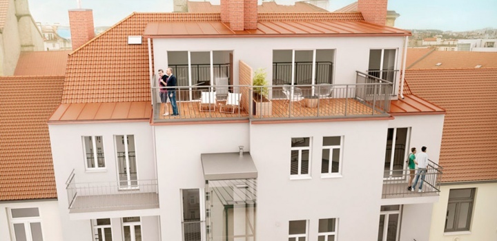 Mezonetový byt na prodej Praha 7 - 90m
