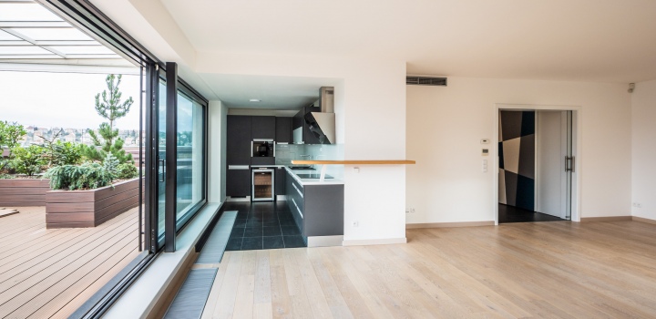 Luxusní penthouse se saunou a vířivkou