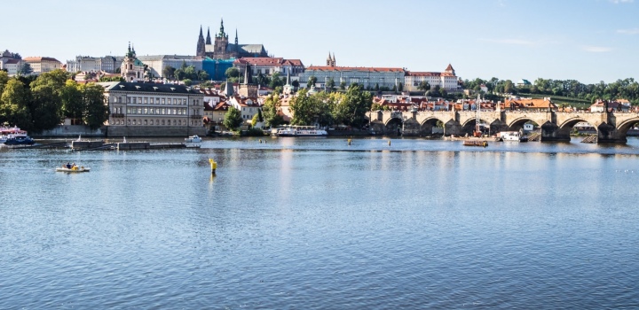 Luxusní byt s výhledem na hrad Smetanovo