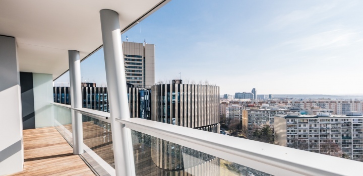 Pronájem luxusního bytu s terasami Praha