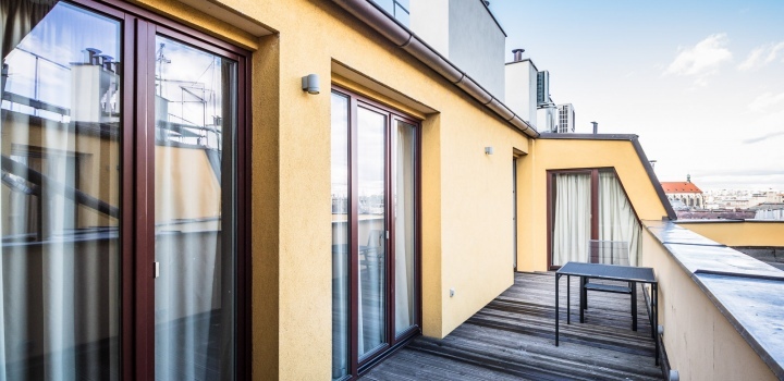 Luxusní byt s terasou Praha 1 - 208m