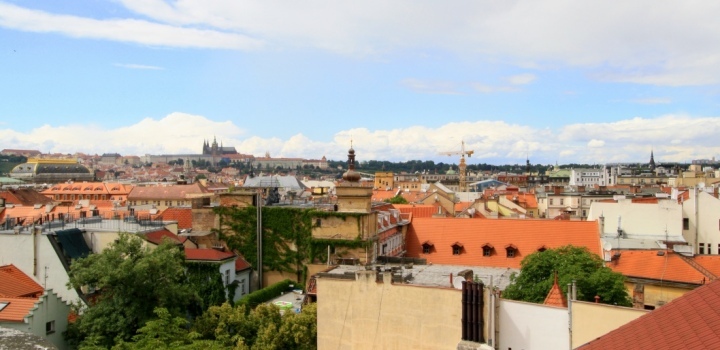 Byt s výhledem na Pražský hrad 1114m