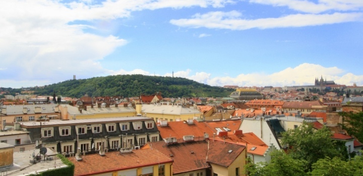 Byt s výhledem na Pražský hrad 621m