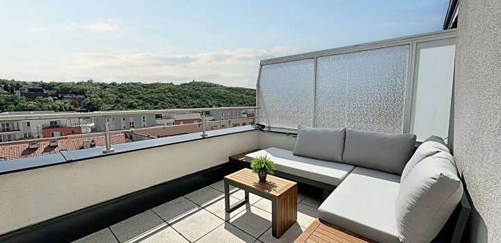 Prodej luxusního bytu 2kk, Praha - Smíchov