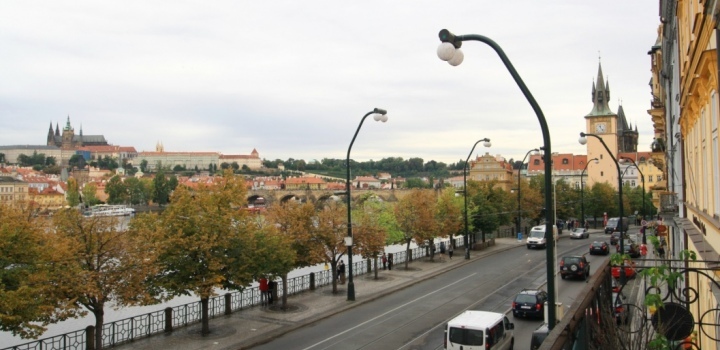 Luxusní byt na Smetanově nábřeží 148m