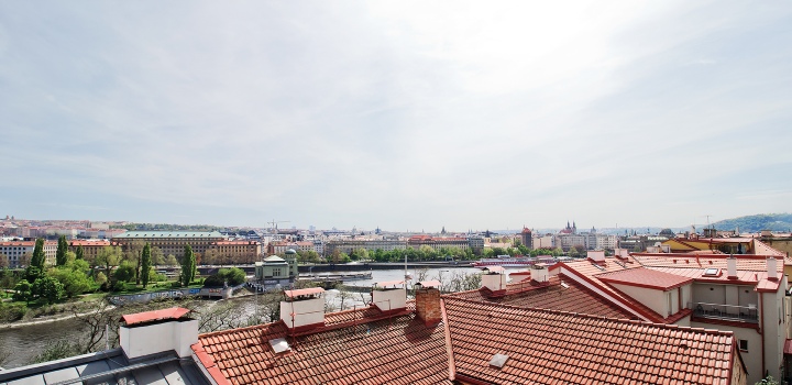 Prodej exkluzivního bytu s terasou, Praha 7