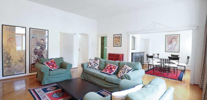 Luxusní byt na pronájem na Praze 2 Nové Město