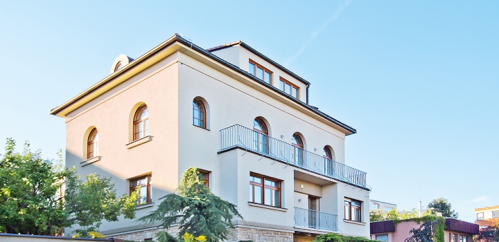 Pronájem luxusní vily, Praha 6 Dejvice –