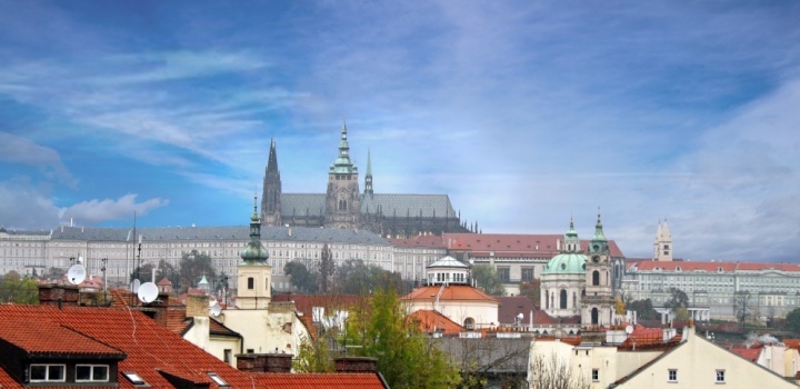 Byt s výhledem na Pražský hrad pronájem