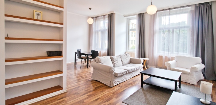 Pronájem vybaveného bytu, Praha 2 - Vinohrady