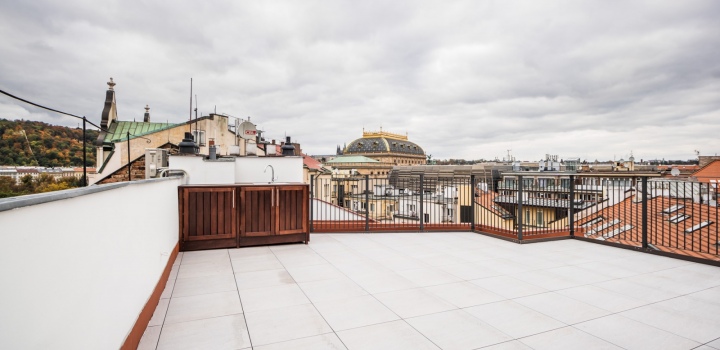 Byt u řeky k pronájmu Praha 1 - Nové Město