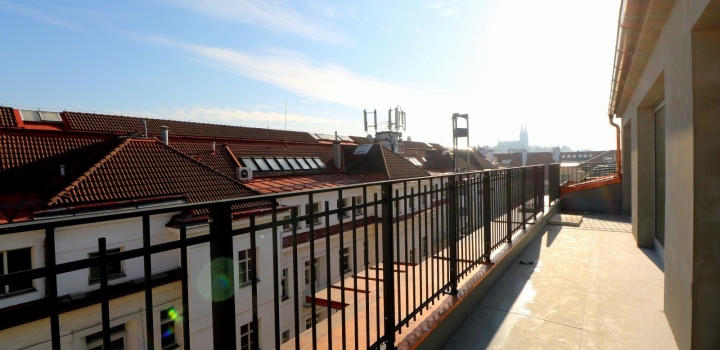 Penthouse na prodej Rašínovo nábřeží - 318m