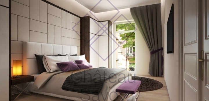 Luxusní byt s balkonem Ametrín, 102m