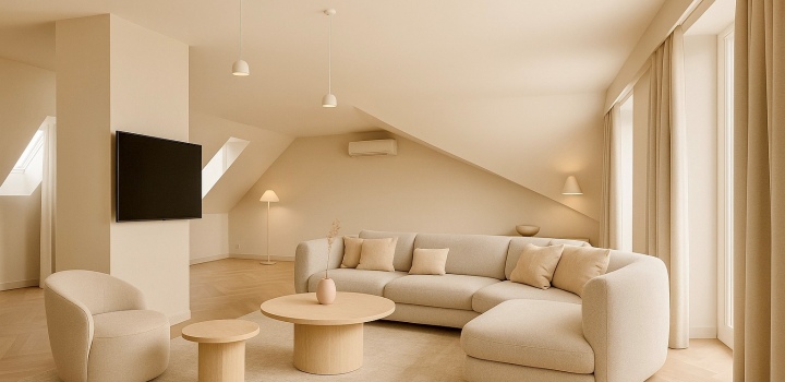 Byt s terasou 4KK, 160m2, Praha