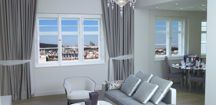 Byt s výhledem na Pražský hrad Praha