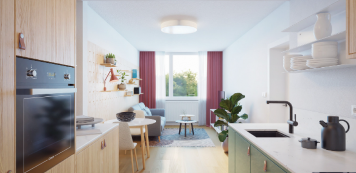 Prodej lukrativního bytu 2+kk, Praha 4