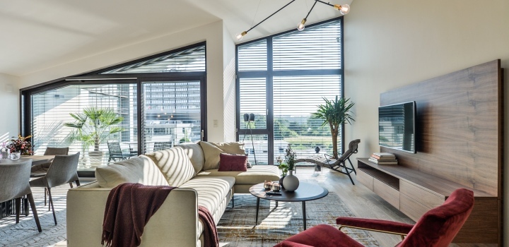 Luxusní byt s terasami Praha 6 - 165m