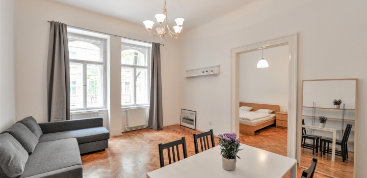 Útulný byt 2+1 k pronájmu, Praha 2 - 65m