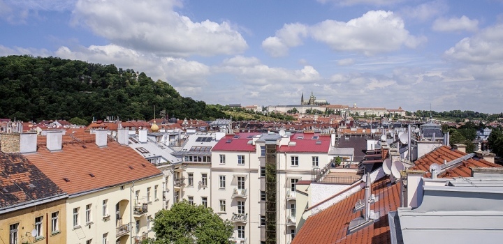 Byt s výhledem na Pražský hrad 420m