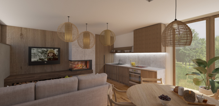 Moderní rodinný dům na prodej v okolí Prahy -