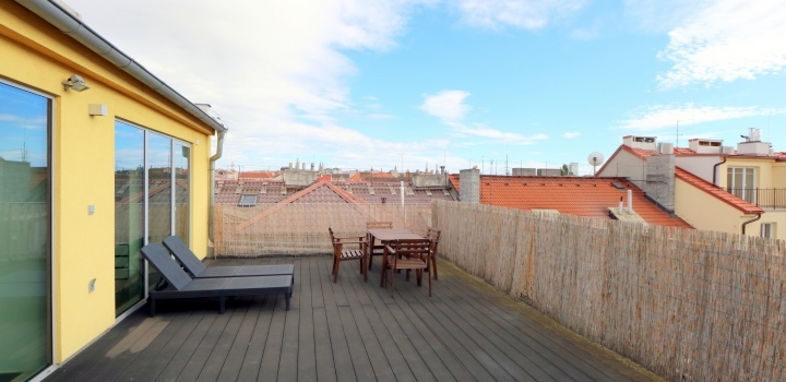 Luxusní byt s terasou Praha 5 - Smíchov - 143m