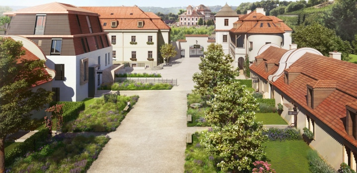 Luxusní byt s terasou Troja 145m