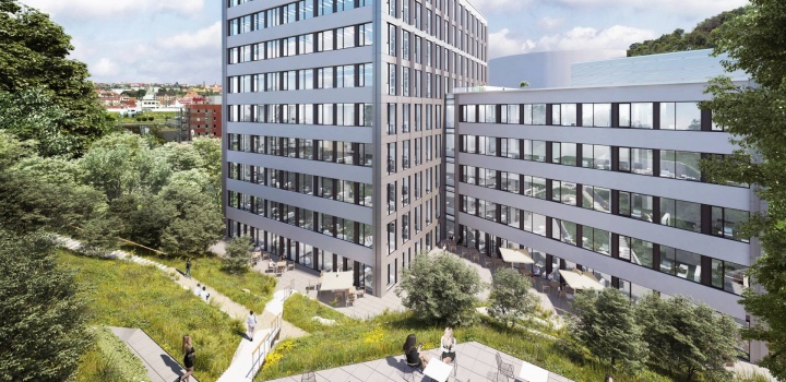 Moderní kanceláře k pronájmu, Praha 5 - 274m2