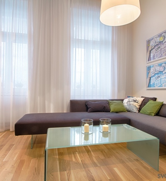 Luxury apartment with terrace Žižkovo sq. 55m 0