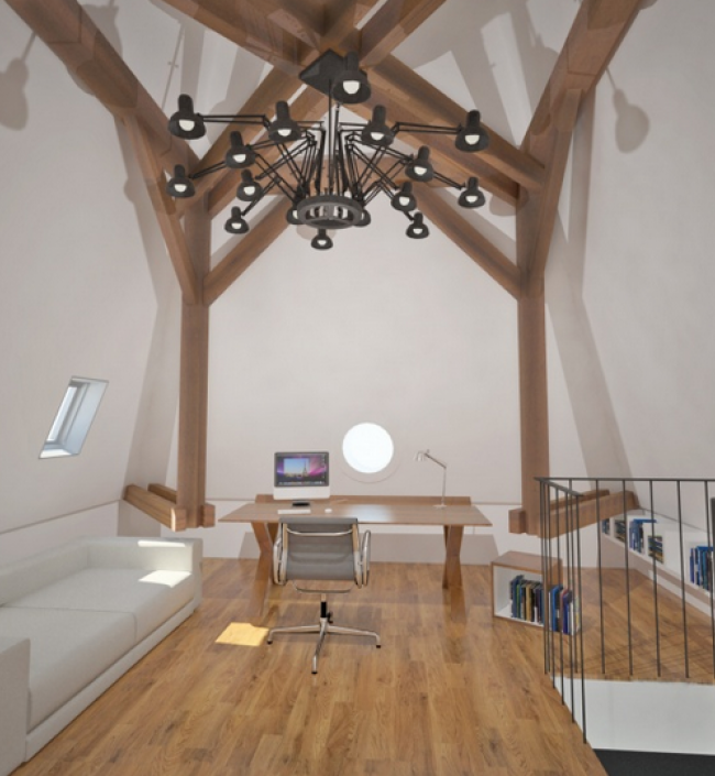 Luxury duplex apartment near Stromovka park, 130m 4