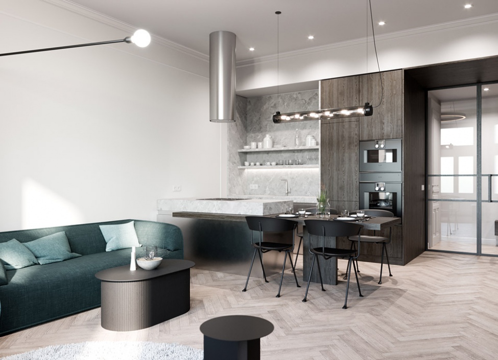 Luxusní byt na prodej - Praha 2 - Vinohrady - 55m 3