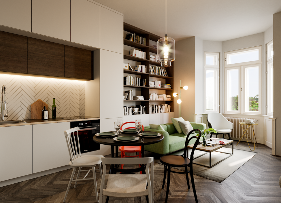 Byt k pronájmu na rozhraní Vinohrad a Vršovic - 26 m² 1