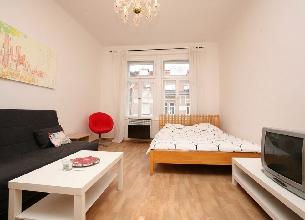 Luxury apartment for rent, Žižkov 53m 1