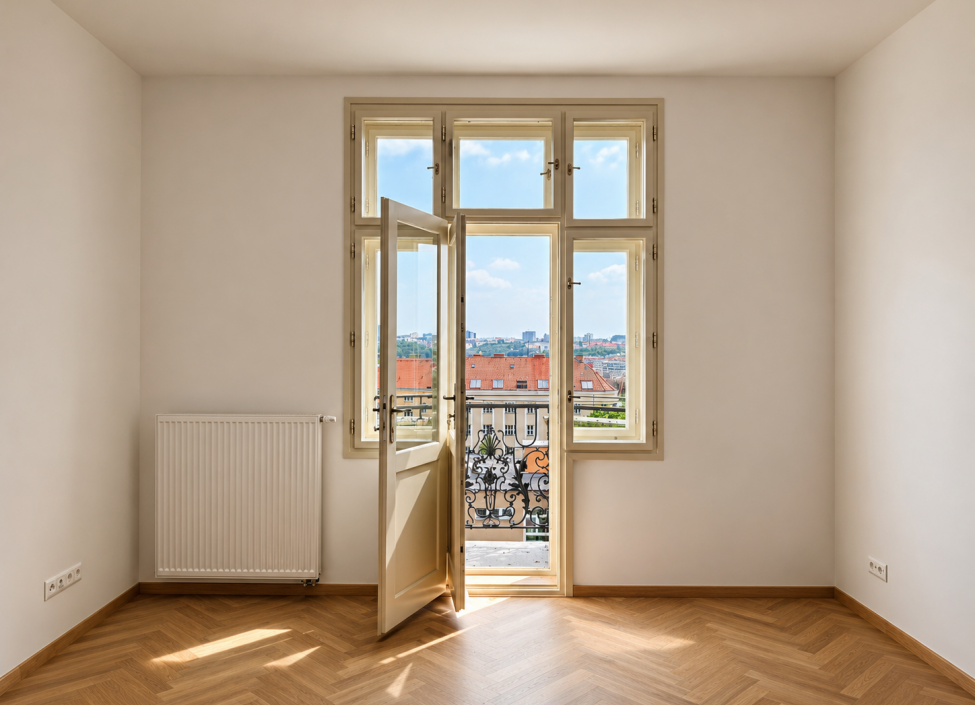 Pronájem bytu s balkonem 2+kk, Vinohrady, Praha 2 - 59 m² - Snoubenci 0