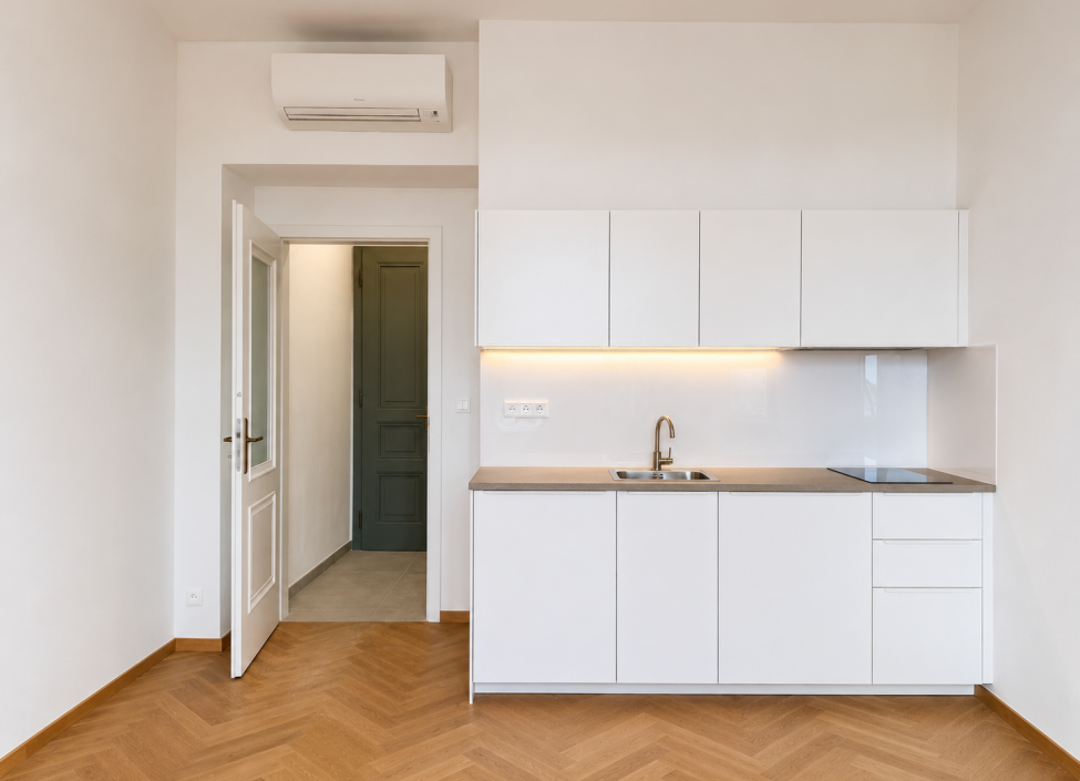 Pronájem bytu 1+kk, Vinohrady, Praha 2 - 27 m² - Pták Fénix 1