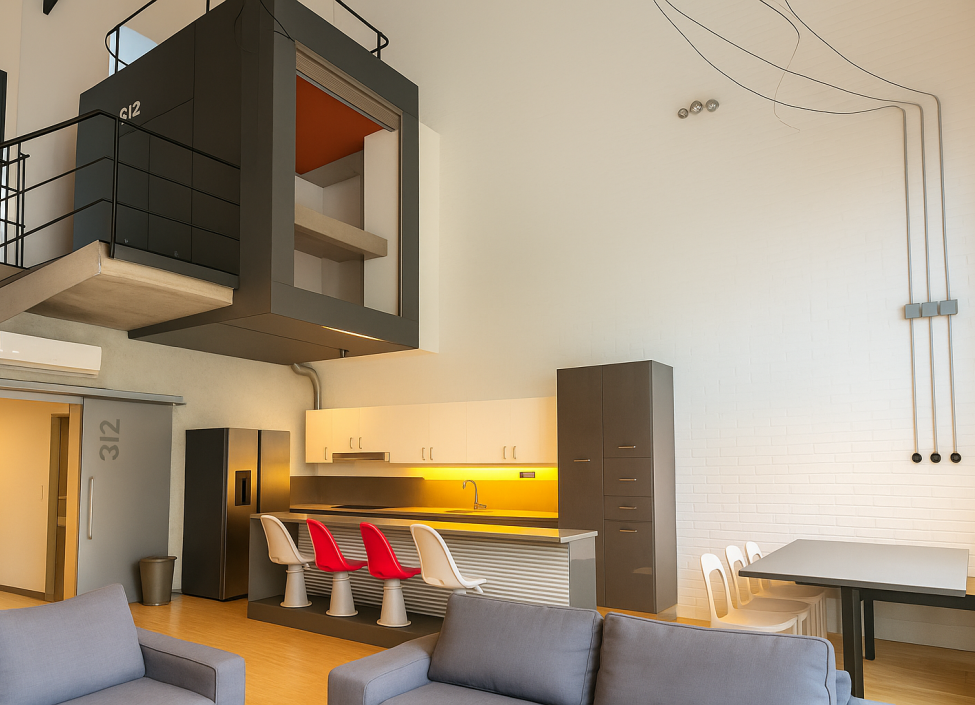 Pronájem bytu 3+kk, Holešovice, Praha 7 - 146 m² 0