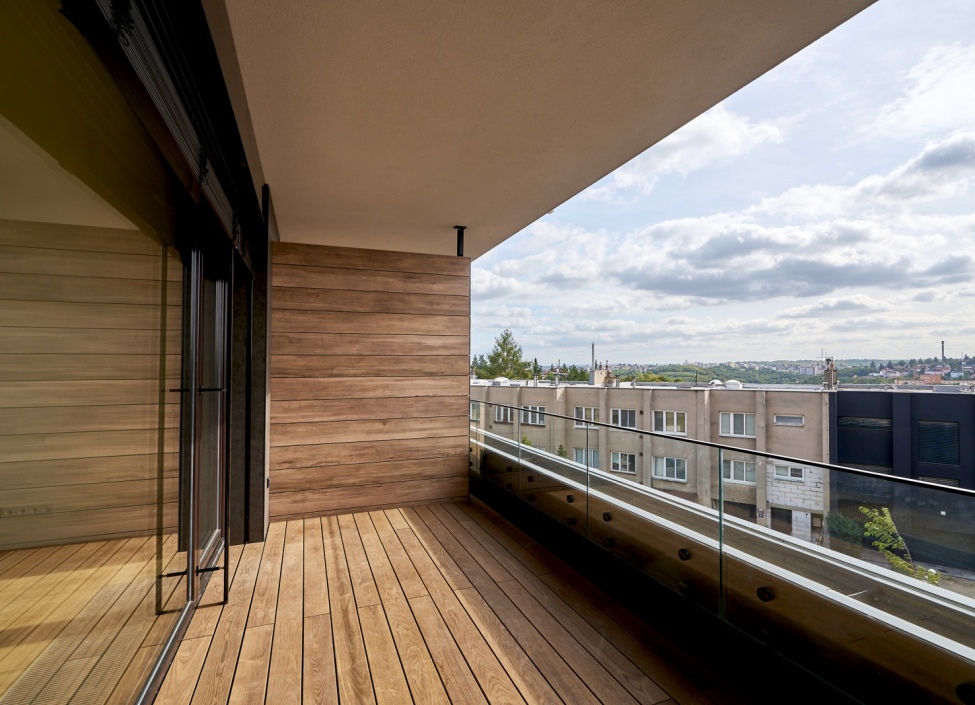 Luxusní byt 1+kk s terasou na prodej, Praha 5 Smíchov - 36m2 0