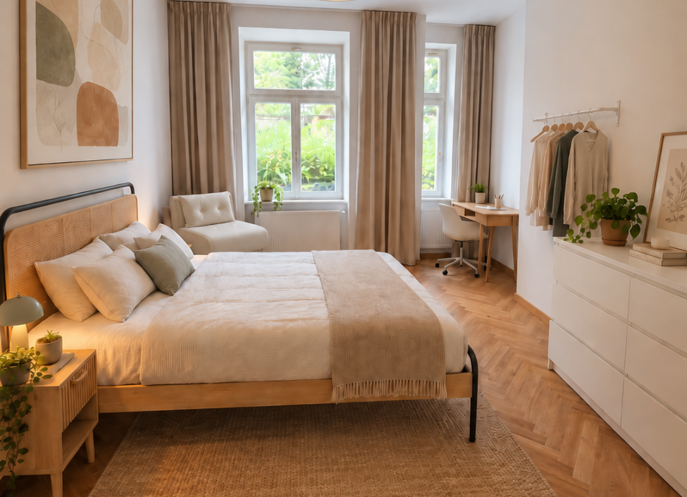 Střednědobé ubytování v bytě 2+kk, Vršovice, Praha 10 - 53 m² - Čarovná truhlice 0